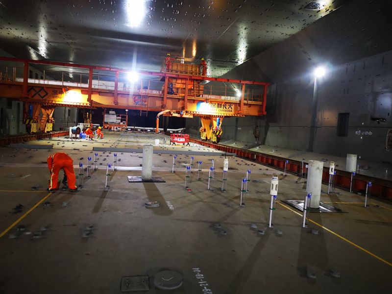 Immersed Tube Concrete Pouring Level Monitoring Solution