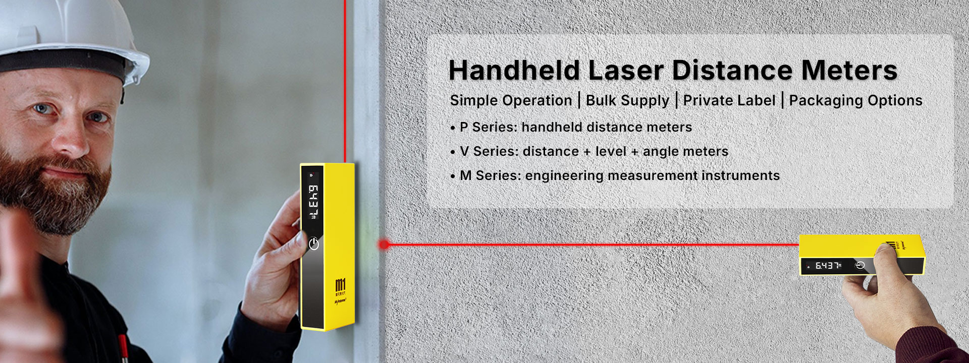 Handheld Laser Measuring Instruments